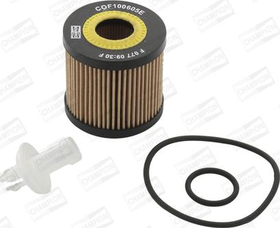 Champion COF100605E - Filtro olio www.autoricambi360.it