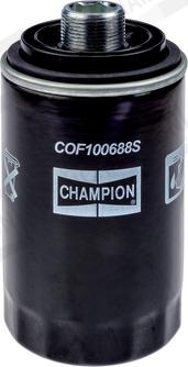 Champion COF100688S - Filtro olio www.autoricambi360.it