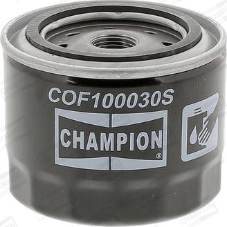 Champion COF100030S - Filtro olio www.autoricambi360.it