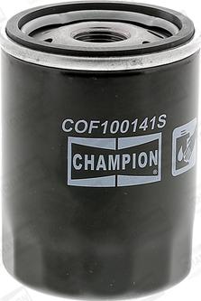 Champion COF100141S - Filtro olio www.autoricambi360.it