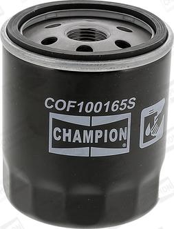Champion COF100165S - Filtro olio www.autoricambi360.it