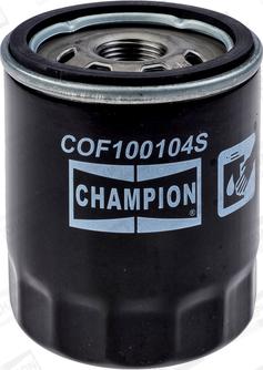 Champion COF100104S - Filtro olio www.autoricambi360.it