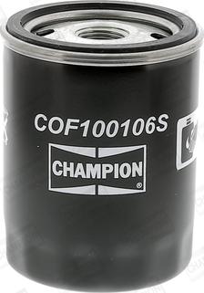 Champion COF100106S - Filtro olio www.autoricambi360.it