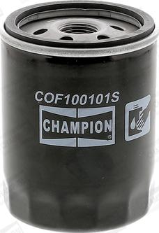 Champion COF100101S - Filtro olio www.autoricambi360.it