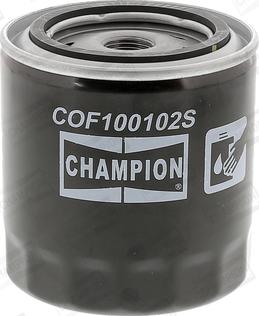 Champion COF100102S - Filtro olio www.autoricambi360.it