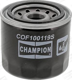 Champion COF100119S - Filtro olio www.autoricambi360.it