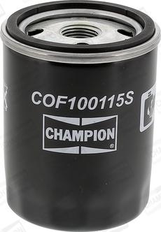 Champion COF100115S - Filtro olio www.autoricambi360.it