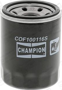 Champion COF100116S - Filtro olio www.autoricambi360.it