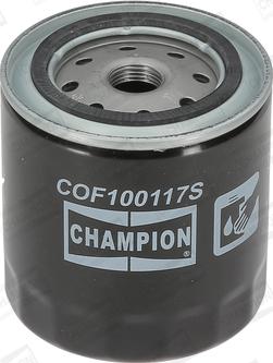 Champion COF100117S - Filtro olio www.autoricambi360.it