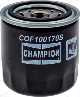 Champion COF100170S - Filtro olio www.autoricambi360.it