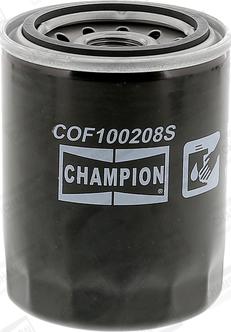 Champion COF100208S - Filtro olio www.autoricambi360.it