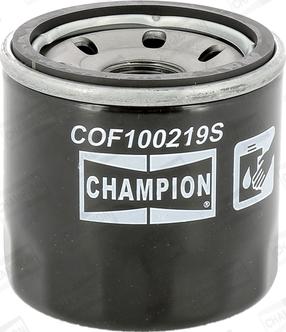 Champion COF100219S - Filtro olio www.autoricambi360.it