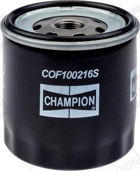 Champion COF100216S - Filtro olio www.autoricambi360.it