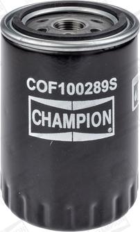 Champion COF100289S - Filtro olio www.autoricambi360.it