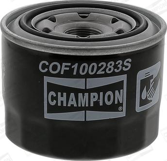 Champion COF100283S - Filtro olio www.autoricambi360.it