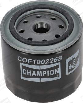 Champion COF100226S - Filtro olio www.autoricambi360.it