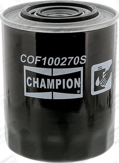 Champion COF100270S - Filtro olio www.autoricambi360.it