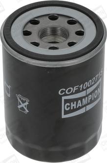 Champion COF100271S - Filtro olio www.autoricambi360.it