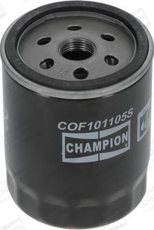 Champion COF101105S - Filtro olio www.autoricambi360.it