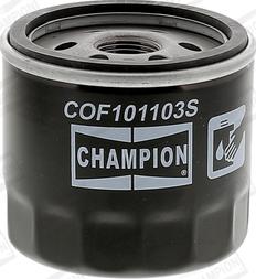 Champion COF101103S - Filtro olio www.autoricambi360.it