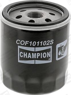 Champion COF101102S - Filtro olio www.autoricambi360.it