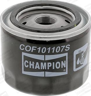 Champion COF101107S - Filtro olio www.autoricambi360.it