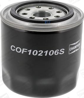 Champion COF102106S - Filtro olio www.autoricambi360.it