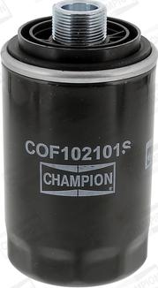 Champion COF102101S - Filtro olio www.autoricambi360.it