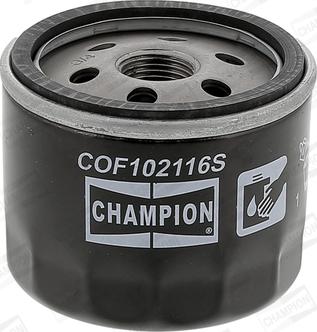 Champion COF102116S - Filtro olio www.autoricambi360.it