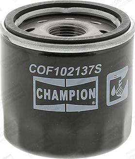 Champion COF102137S - Filtro olio www.autoricambi360.it