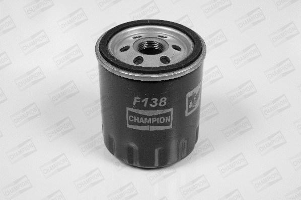 Champion F138/606 - Filtro olio www.autoricambi360.it