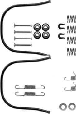 Cifam -909-0 - Kit accessori, Ganasce freno www.autoricambi360.it