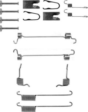 Cifam -908-0 - Kit accessori, Ganasce freno www.autoricambi360.it