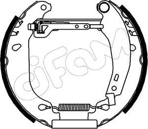 Cifam 151-013 - Kit ganasce freno www.autoricambi360.it
