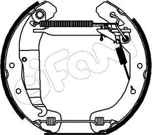 Cifam 151-176 - Kit ganasce freno www.autoricambi360.it