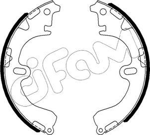 Cifam 153-423 - Kit ganasce freno www.autoricambi360.it