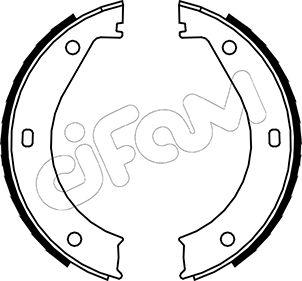 Cifam 153-013 - Kit ganasce, Freno stazionamento www.autoricambi360.it