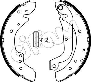 Cifam 153-071 - Kit ganasce freno www.autoricambi360.it