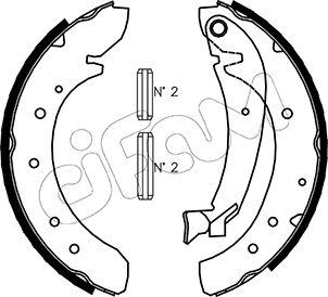Cifam 153-073 - Kit ganasce freno www.autoricambi360.it