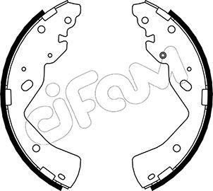 Cifam 153-144 - Kit ganasce freno www.autoricambi360.it