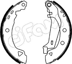 Cifam 153-346Y - Kit ganasce freno www.autoricambi360.it