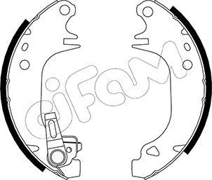 Cifam 153-343Y - Kit ganasce freno www.autoricambi360.it
