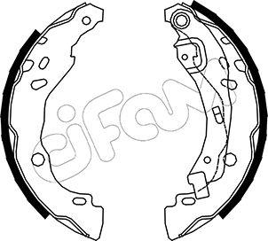 Cifam 153-359 - Kit ganasce freno www.autoricambi360.it