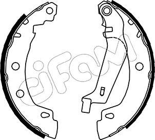 Cifam 153-353Y - Kit ganasce freno www.autoricambi360.it