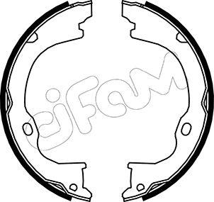 Cifam 153-363 - Kit ganasce, Freno stazionamento www.autoricambi360.it
