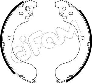 Cifam 153-296 - Kit ganasce freno www.autoricambi360.it