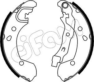 Cifam 153-290 - Kit ganasce freno www.autoricambi360.it