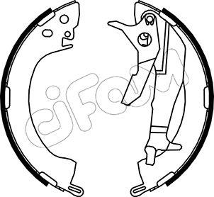 Cifam 153-251Y - Kit ganasce freno www.autoricambi360.it