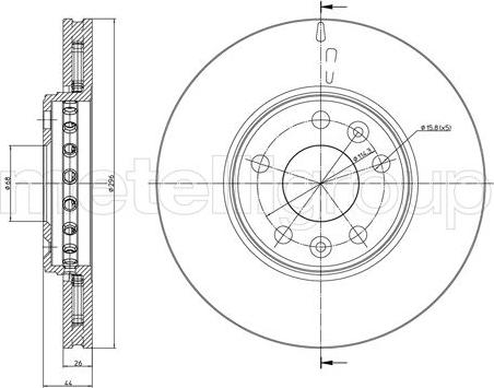 Cifam 800-942C - Discofreno www.autoricambi360.it