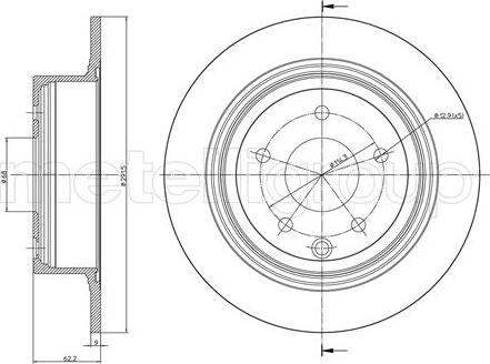 Cifam 800-903C - Discofreno www.autoricambi360.it